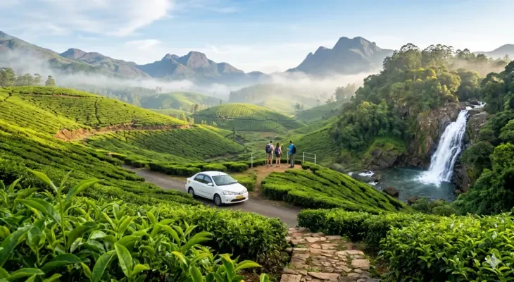 Munnar – Thekkady – Alleppey